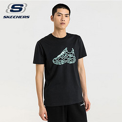 skechers斯凯奇男士运动t恤fh120m102