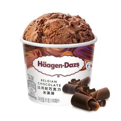 h01agen·dazs 哈根达斯 比利时巧克力口味 冰淇淋 100ml