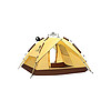 CAMEL 駱駝 戶外液壓帳篷加厚雙層全自動彈開野餐防雨防曬露營帳A111-1日光黃