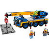 LEGO 乐高 City城市组系列 2022新款 拼插积木儿童玩具生日礼物 移动式起重机 60324