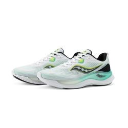 saucony索康尼火鸟2代男子跑鞋s28173白绿40