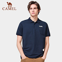 CAMEL 駱駝 男子戶外polo衫 HWA0S2WV115