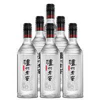 瀘州老窖 黑蓋二曲42度 500ml*6瓶濃香型白酒光瓶