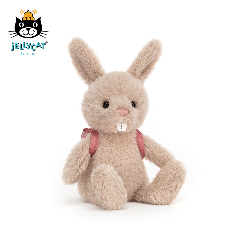 jELLYCAT2021年新品背包兔子儿童玩具毛绒玩具公仔玩偶娃娃