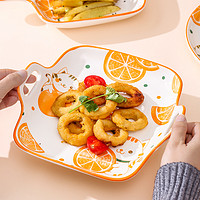 Beihe 贝合 可爱卡通家用碗碟盘陶瓷餐具网红ins水果沙拉盘日式儿童单个面碗
