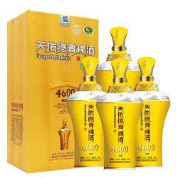 tianyoude天佑德青稞酒52度清香型白酒整箱装500ml4瓶