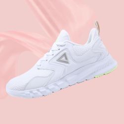 peak匹克缓震跑鞋女简约百搭大方舒适透气时尚运动鞋