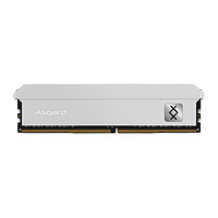 Asgard 阿斯加特 弗雷系列 鈦銀甲 DDR4 3600MHz 臺式機內存 馬甲條 白色 8GB