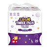 THREE PIGS 三只小豬 3D輕薄系列 拉拉褲 L20片