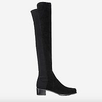 STUART WEITZMAN 斯图尔特·韦茨曼 女士黑色牛皮长筒靴 RESERVE S4464 BLK