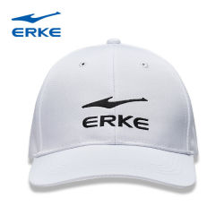 erke鸿星尔克运动帽2021新款男女帽子情侣帽旅游遮阳防嗮太阳帽鸭舌帽