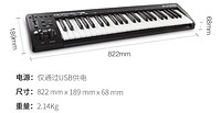 M－AUDIO Keystation 49MK3/61MK3/88MK3半配重编曲MIDI键盘