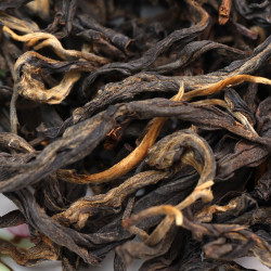 书剑古茶惊红邦东古树滇红茶80克罐自然晒干云南红茶香甜