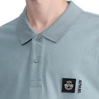 ALPHA INDUSTRIES 阿尔法工业 品牌Logo装饰Polo衫
