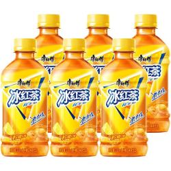 康师傅 冰红茶330ml*6瓶迷你小瓶装饮料柠檬茶饮品饮料 冰红茶330mlx6