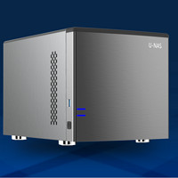 U-NAS 萬由電子 HS-401P 四盤位NAS （J4124、4GB）