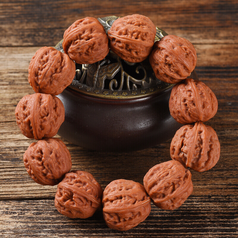 盘道 文玩核桃把件 2.5cm