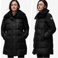 黑卡会员：CANADA GOOSE 3207L 女士中长款羽绒服