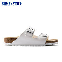 BIRKENSTOCK软木拖鞋男女同款进口时尚拖鞋女Arizona系列 白色-窄版51733 40