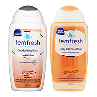 femfresh 芳芯 [組合]澳洲femfresh 女性私處洗液 護理液 淡化異味 250ml (洋甘菊 百合)芳芯新舊英版澳版隨機
