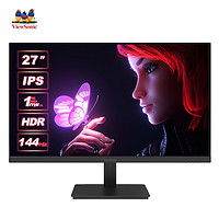 ViewSonic 優派 VX2762-HD-PRO-2 27英寸 144Hz 1ms IPS HDR 小金剛 不閃屏電競游戲高清可壁掛顯示器
