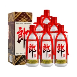 88viplangjiu郎酒郎牌郎酒53度酱香型白酒500ml6瓶整箱装