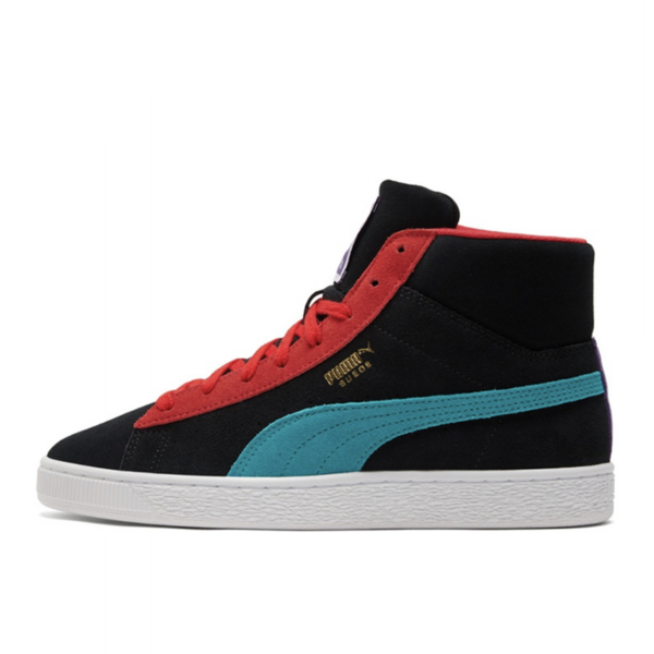 PUMA 彪马 Suede Mid XXI 中性运动板鞋 380205 10 黑色 翠绿色 鲜红色 40 5报价 价格 评测 怎么样 什么值得买