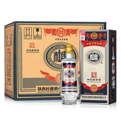 baishuidukang白水杜康52度浓香型白酒500ml6瓶整箱