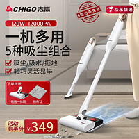 CHIGO 志高 吸尘器家用立式手持吸尘器无线小型强力吸尘器地毯宠物 X5W 升级版