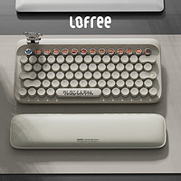 LOFREE 洛斐 机械键盘蜡笔小新联名套装无线蓝牙洛菲双模茶轴全键无冲游戏办公适用