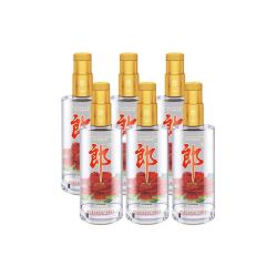 langjiu郎酒顺品480光瓶45vol浓香型白酒480ml6瓶整箱装