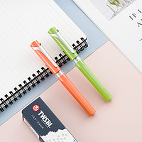 台湾TWSBI三文堂swipe钢笔大容量吸墨学生用练字弹簧式回弹吸墨可用墨囊墨水笔
