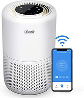 LEVOIT 智能 WiFi 家用空气净化器,Alexa 启用 H13 真正 HEPA 过滤器,显示器关闭设计,Core 200S 需配变压器
