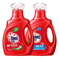 OMO 奧妙 除菌除螨洗衣液1kg+深層潔凈洗衣液1kg組合裝