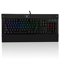 e元素 Z77机械键盘青轴自主换轴 自定义RGB背光 USB接口 Z77 104键RGB版 黑色  全键无冲