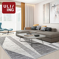 优立地毯 优立 地毯客厅北欧轻奢高级沙发茶几毯现代简约卧室地毯家用地垫 卡卡06-129x190cm