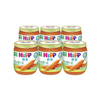 HiPP 喜寶 兒童蔬果泥 125g*6瓶