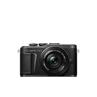 OLYMPUS 奧林巴斯 微單數碼相機PEN E-PL10 14-42MM EZ鏡頭套機黑色