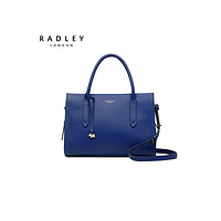 RADLEY LONDON Radley牛皮通勤斜挎包女夏轻奢小众英国单肩包手提包托特包送女友礼物 蓝色/H1750464