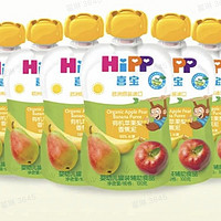 HiPP 喜寶 嬰兒輔食果泥 100g*6袋