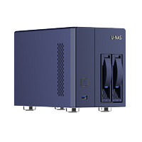 U-NAS 萬由電子 萬由 U-NAS HN-200 UNAS兩盤位 賽揚四核 2GB