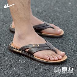 抖音超值购warrior回力人字拖鞋男夏季居家防滑软底耐磨青年外穿休闲