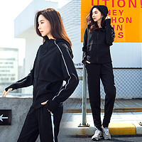 DOCARE 朵彩 秋季女款时尚休闲运动服套装韩版晨跑步健身房瑜伽服