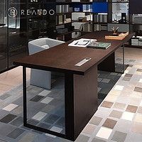 RUIDU 瑞都 REALDO办公桌电脑桌大书桌台式设计师简约现代家用一体桌意式极简