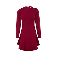 Keepsake 紫红色经典设计女士连衣裙