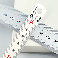 SHINWA 21573 日本企鹅牌不锈钢直尺钢直尺高精度直尺加厚钢板尺亚光刻度尺测量工具150MM