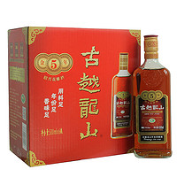 88VIP：古越龍山 金五年15度半干型花雕酒500ml*6