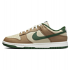 NIKE 耐克 YY胜道体育  Dunk Low Retro 男子休闲低帮耐磨米棕绿运动板鞋 FB7160-231 42.5