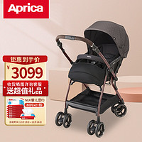 Aprica 阿普丽佳 婴儿推车便携折叠避震四轮万向儿童车bb车1个月-3岁 OptiaCushionGrace2.0 棕色