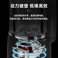 ASPPUER 欧索普尔 低音欧索普尔新款破壁机家用加热全自动料理机多功能婴儿辅食豆浆